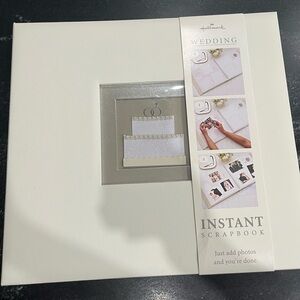New Hallmark Instant Wedding Scrapbook Photo